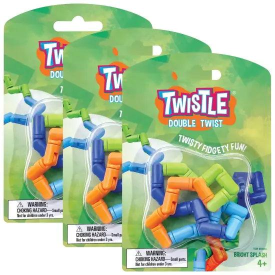Twistle Double Twist, Bright Splash, Pack of 3 {1}