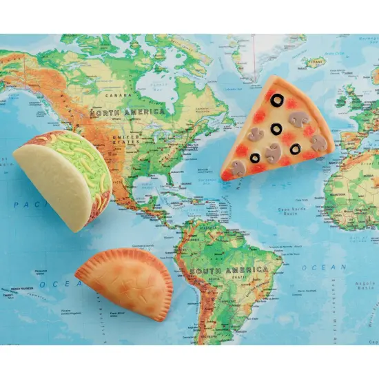 Sensory Play Stones, Foods of the World {6}