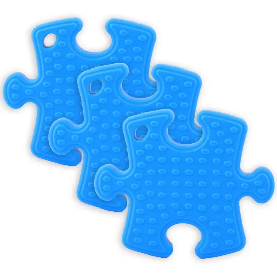 Puzzle Piece Teether, Pack of 3 {1}