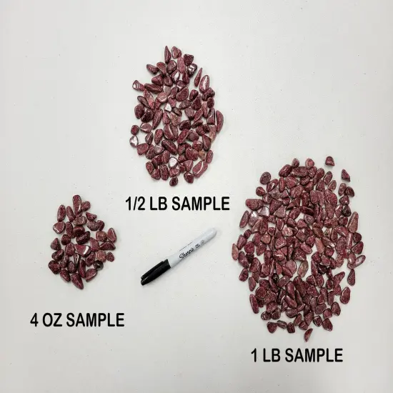 Small Tumbled Wine Quartz Crystals - 1/4 inch to 1 inch - Bulk Tumbled Stones {3}