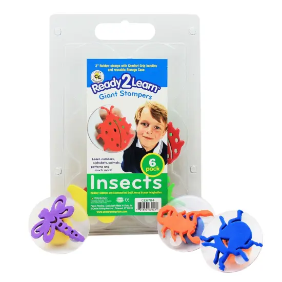 Giant Stampers - Insects - Set 1 - 6 Per Set - 2 Sets {4}