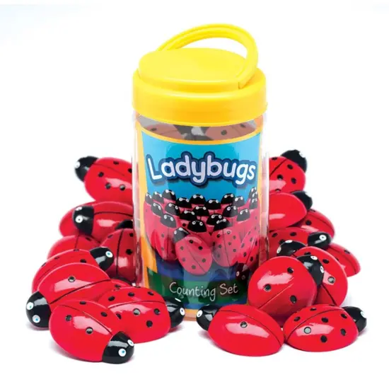 Ladybugs Counting Set, Pack of 22 {1}