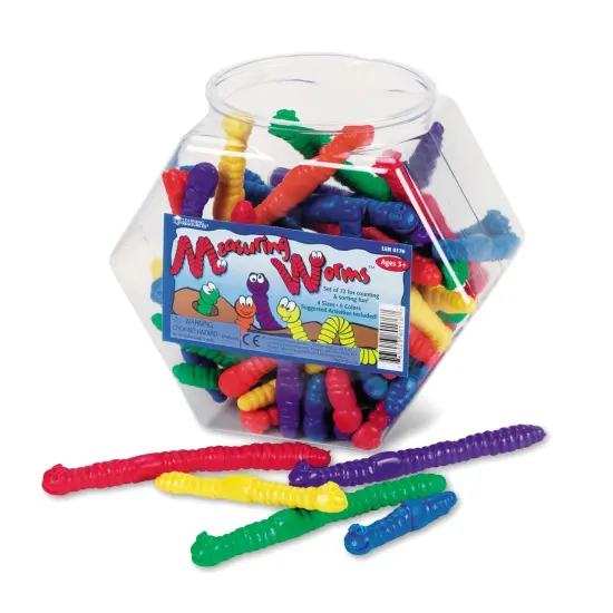 Measuring Worms&trade;, 72 Pieces {1}