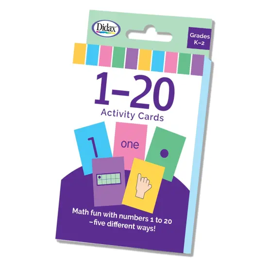1-20 Activity Cards {1}