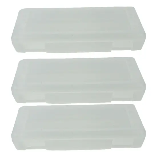Ruler Box, Clear, Pack of 3 {1}
