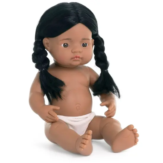 Anatomically Correct 15" Baby Doll, Native American Girl {1}