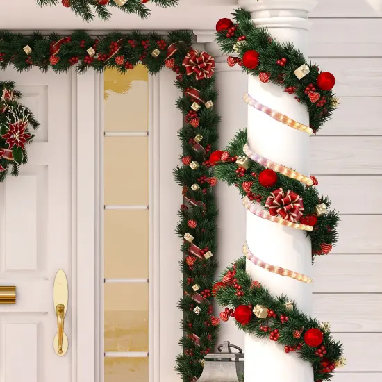 Northlight Flexible Incandescent Christmas Rope Light - Clear - 18' Clear Wire {4}