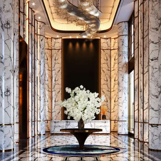 Cherry Blossom Stem: Set of 3, 40-Inch, Silk Flowers, Floral Home by Artificial Flowers White {9}