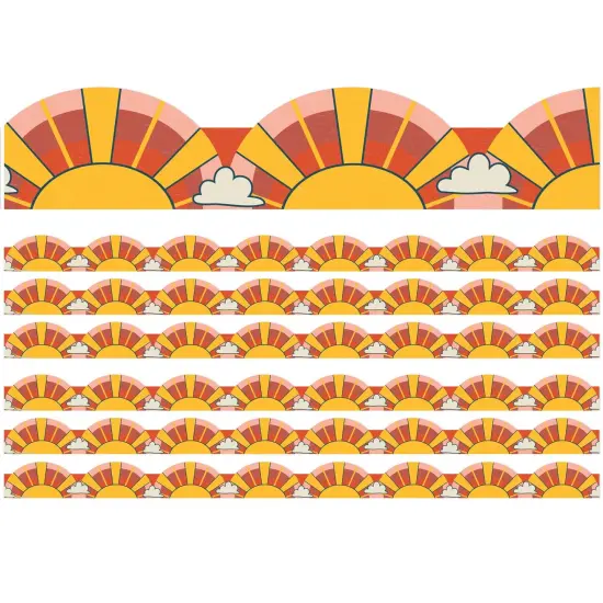 Adventurer Sunrise Deco Trim&reg;, 37 Feet Per Pack, 6 Packs {1}