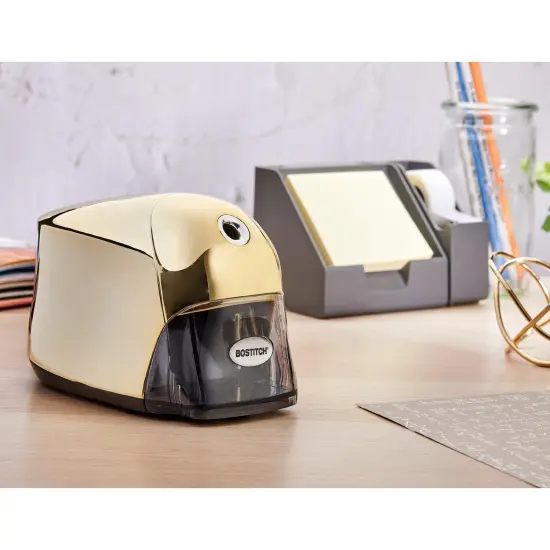 QuietSharp Executive Electric Pencil Sharpener Gold {4}