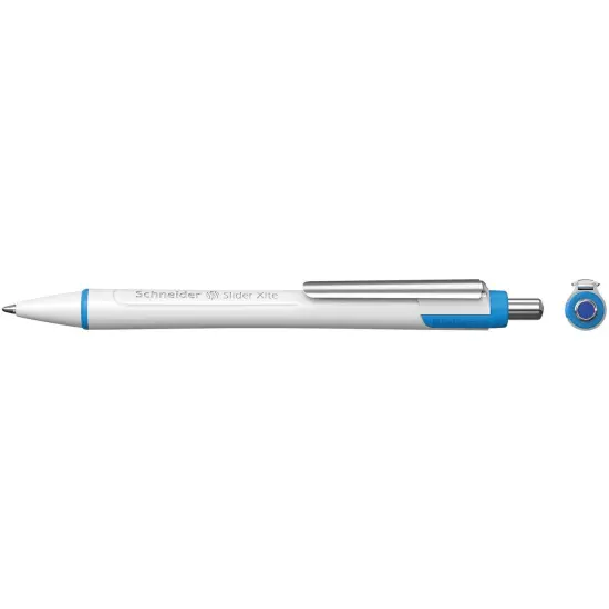 Slider Xite XB Refillable + Retractable Ballpoint Pen, 1.4 mm, Blue Ink, Box of 10 Pens {2}