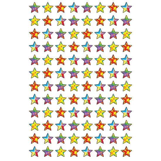 Star Medley superShapes Stickers, 800 Per Pack, 6 Packs {2}