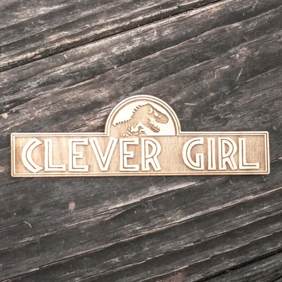 Bookmark - Clever Girl {2}