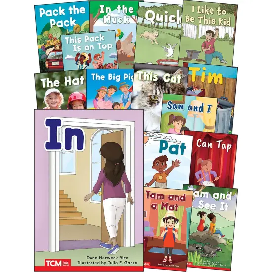 Decodable Books: Read & Succeed, Grade PreK-K, Set 1 {1}