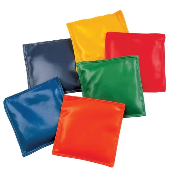 Bean Bags, 6" x 6", Pack of 12 {1}