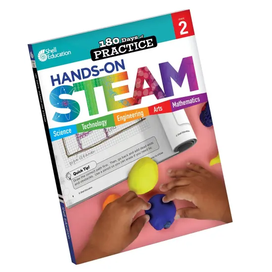 180 Days STEAM, Science, & Math Grade 2: 3-Book Set {2}