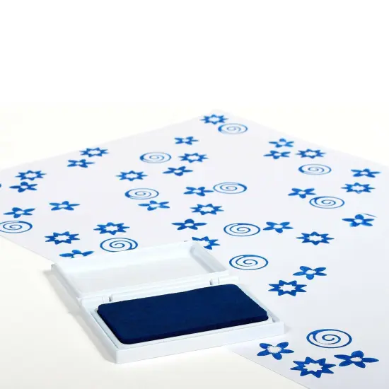 Washable Stamp Pad - Blue - Pack of 6 {4}