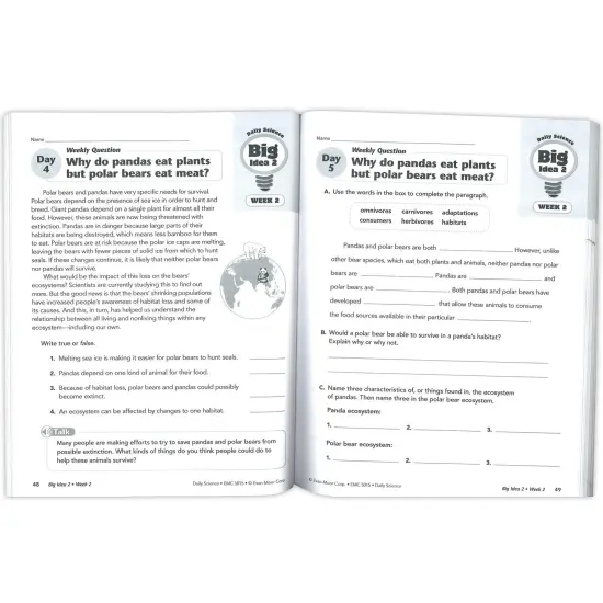 Daily Science Book, Grade 5 {3}