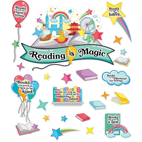 Reading Is Magic Bulletin Board Set {1}