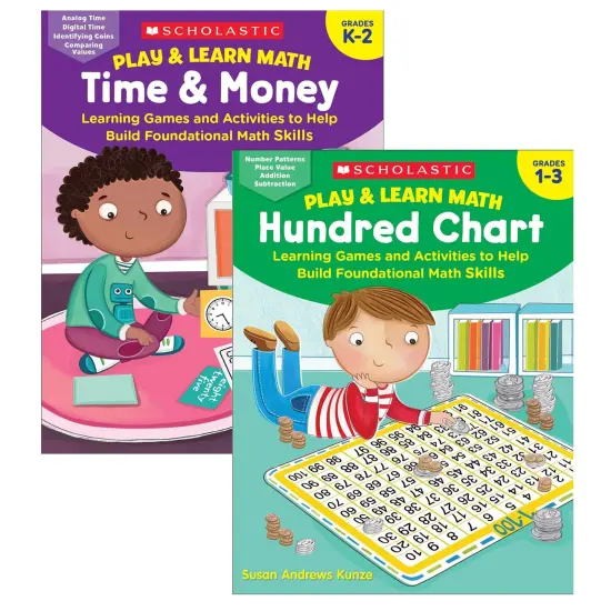 Play & Learn Math Reproducible Workbooks, Grade 1-3 Bundle {1}