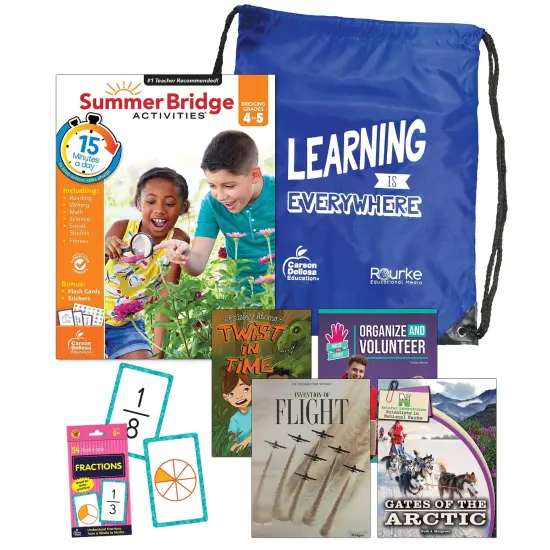 Summer Bridge Essentials Backpack, Grade 4-5 {1}