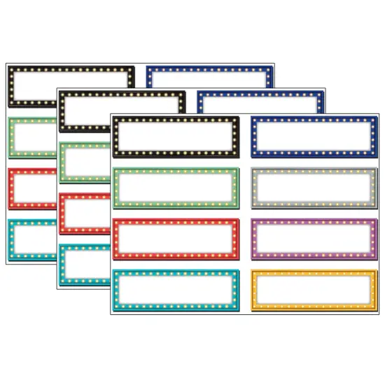 Marquee Labels Magnetic Accents, 20 Per Pack, 3 Packs {1}