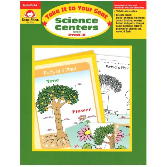 Take It to Your Seat Science Centers Book, Grades PreK-K {1}