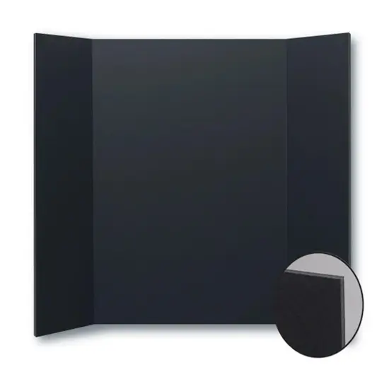 Foam Project Board, 36" x 48", Black, Pack of 10 {1}