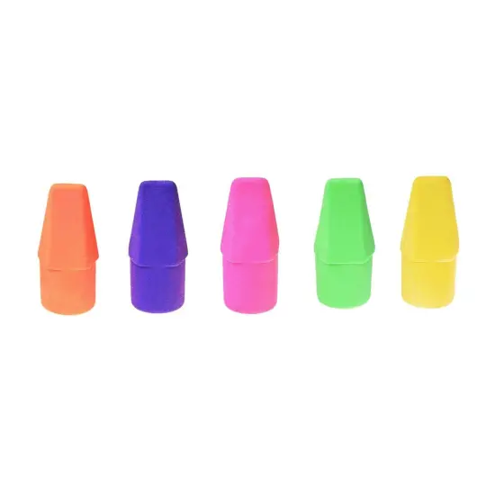Cap Eraser Bright Colors, 144 Per Pack, 5 Packs {1}