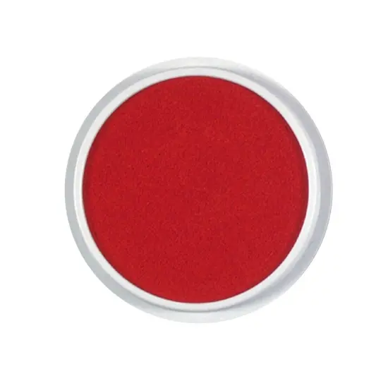 Jumbo Circular Washable Stamp Pad - Red - 5.75" dia. - Pack of 6 {2}
