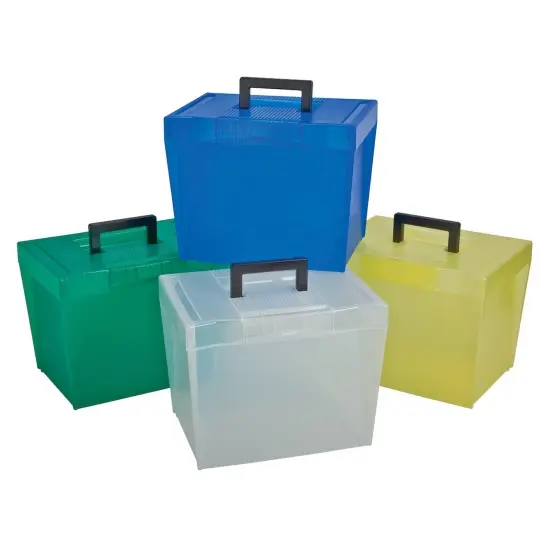 Economy File Box, Assorted {1}