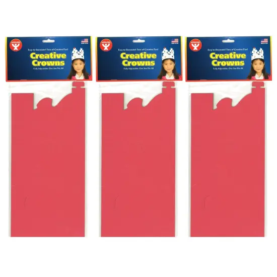 Bright Tag Crowns, 24 Per Pack, 3 Packs {1}