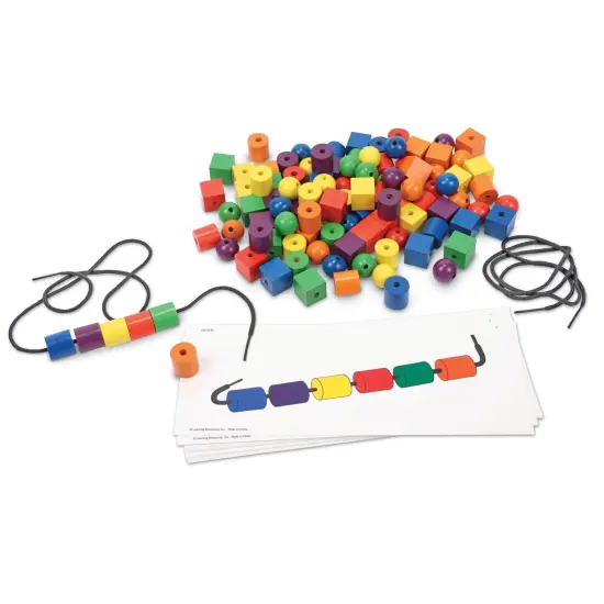 Beads and Pattern Cards Activity Set {1}