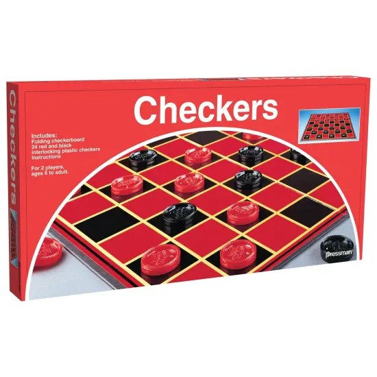 Checkers Game, Pack of 6 {2}