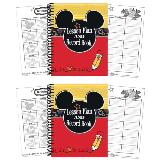 Mickey&reg; Color Pop! Lesson Plan & Record Book, Pack of 2 {1}