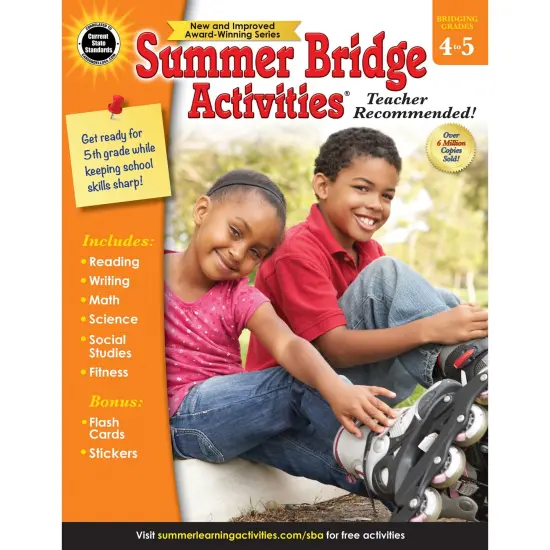 Summer Bridge Activities&reg; Workbook, Grade 4-5, Paperback {1}