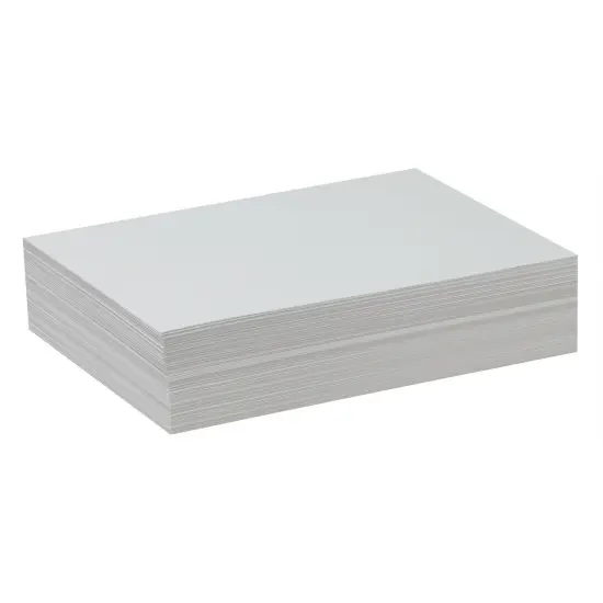 Drawing Paper, White, Standard Weight, 9" x 12", 500 Sheets {1}