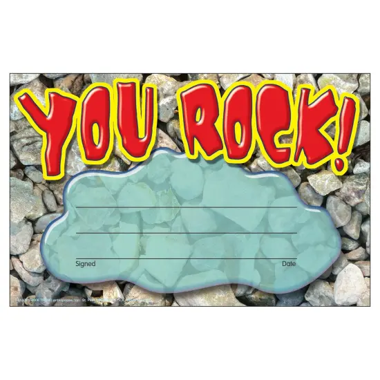 You Rock! Recognition Awards, 30 Per Pack, 6 Packs {4}