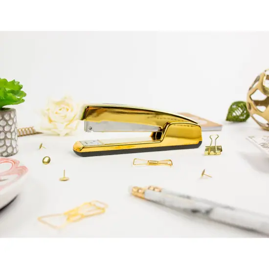 Metallic Gold Stapler, 20 Sheets {2}