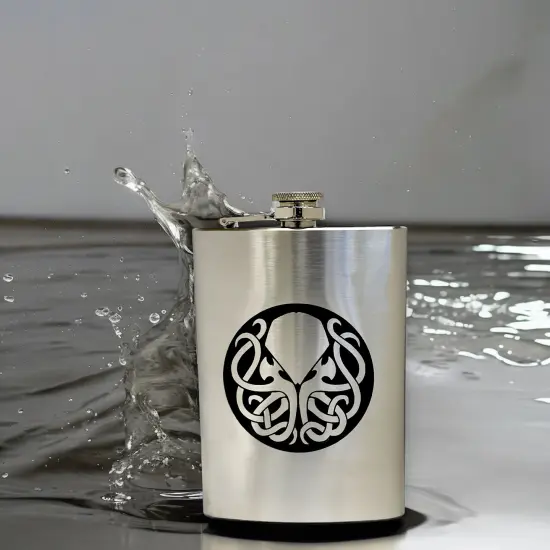 8oz Cthulhu Stainless Steel Flask {5}