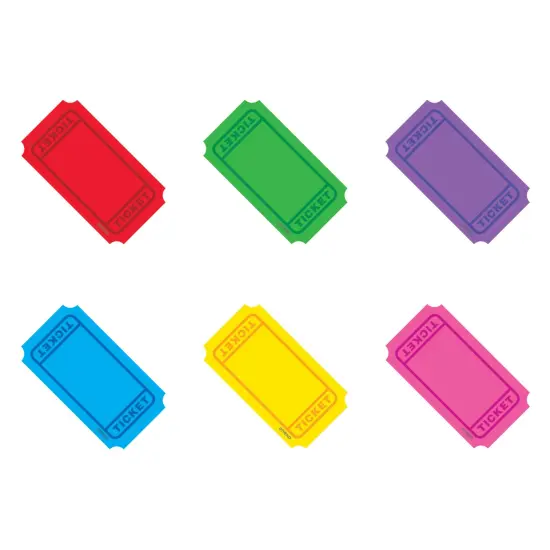 Winning Tickets Mini Accents Variety Pack, 72 Per Pack, 6 Packs {1}