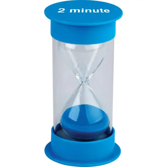 Sand Timer, Medium, 2 Minute, Pack of 3 {2}