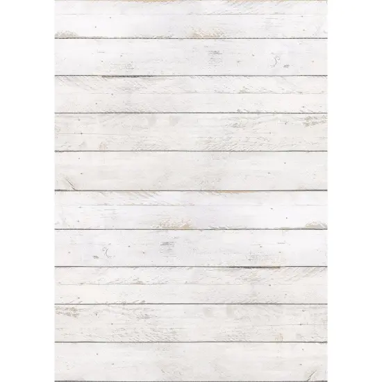 White Shiplap Better Than Paper Bulletin Board Roll, 4' x 12', Pack of 4 {3}