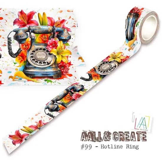 AALL And Create Layer-It-Up Washi Tape-Hotline Ring {1}