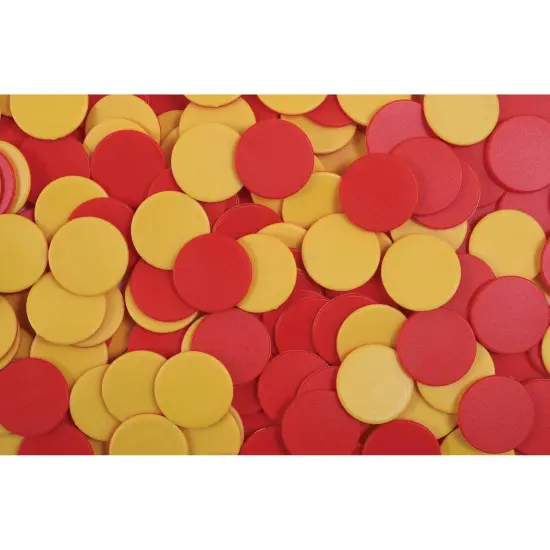 Two-Color Counters - Plastic - 200 Per Set - 2 Sets {4}