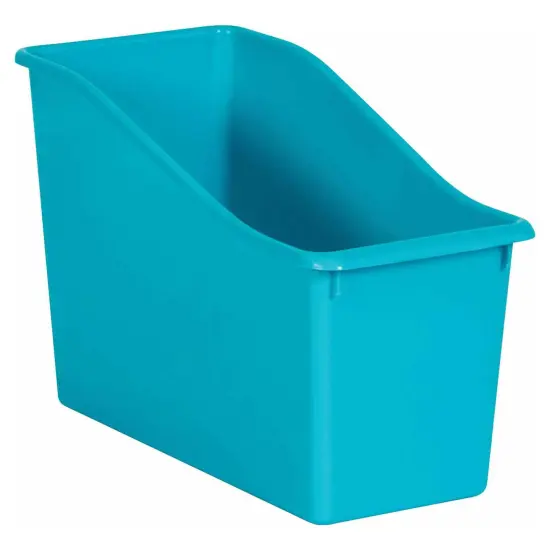 Teal Plastic Book Bin, Pack of 6 {2}