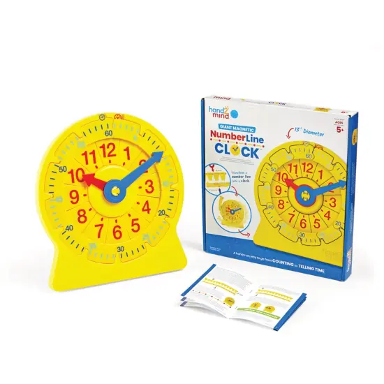 NumberLine Clock&trade;, Magnetic Demonstration Clock {2}