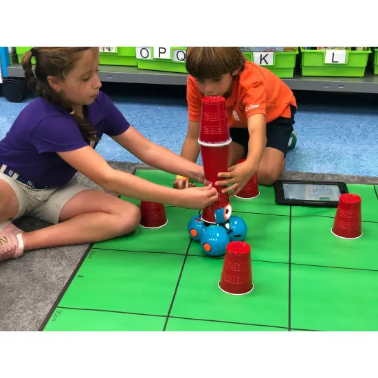 Wonder League Robotics Competition Green Screen Mat, 150cm x 240cm with 30cm Grid {2}