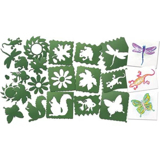 Nature Stencils, 2 Packs {2}