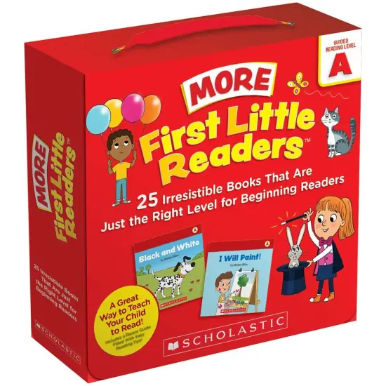 First Little Readers: More Guided Reading Level A Books (Parent Pack) {1}